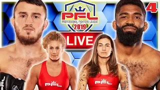 🔴 2019 PFL 4 MAGOMEDKERIMOV VS CURTIS + HARRISON VS FRIER LIVE FIGHT REACTION!