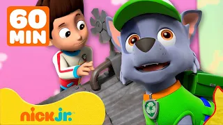 PAW Patrol | De beste reparatiemissies met Rocky en Ryder! | Compilatie van 1 uur | Nick Jr.