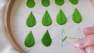 How to do Satin Stitch.  The basics and some variations.