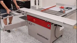 I sold my SawStop for a slider // Hammer K3 Winner Assembly