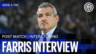 MASSIMILIANO FARRIS INTERVIEW | INTER 2-0 TORINO 🎙️⚫🔵