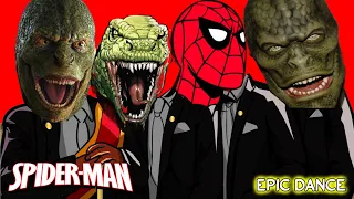 SPIDER MAN Vs THE LIZARD in Coffin Dance COVER