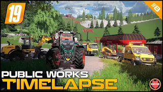 🇦🇹 Building Gravel Road To The Ski Resort - Public Works ⭐ FS19 Walchen TP