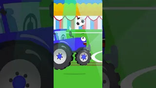 Tractor 🚜 and Monster Truck 🛻 Play Football ⚽️ #carsforkids #мультикидлядетей #мультфильмы