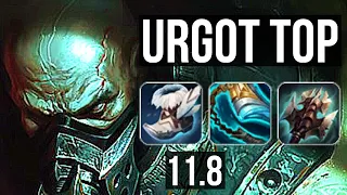 URGOT vs VLADIMIR (TOP) | 14/1/3, 6 solo kills, Legendary, 800+ games | EUW Master | v11.8