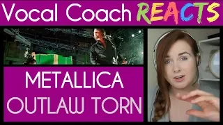 Vocal Coach reacts to Metallica The Outlaw Torn (Live)