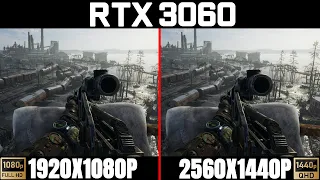 RTX 3060 + Ryzen 5 3600 tested in 20 games | 1080p vs 1440p |