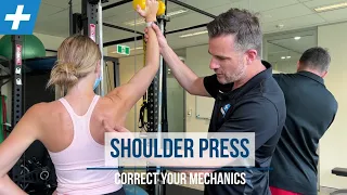 Shoulder Press - Correct Your Mechanics | Tim Keeley | Physio REHAB