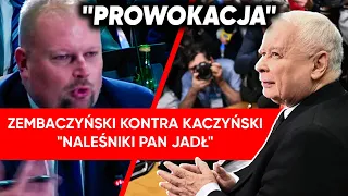 "Nie odpowiadam". Zembaczyński nie wytrzymał z Kaczyńskim na komisji śledczej
