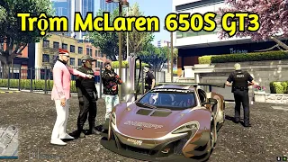 GTA 5 Roleplay#76 Trộm Siêu Xe Mclaren Phiên Bản Cảnh Sát Siêu Hiếm Và Cái Kết Vô Mánh Rồi ...