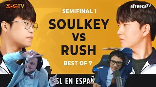 [ESP] ASL S16 Semifinal 1 (Soulkey vs Rush) - ASL Español (StarCastTV Español)