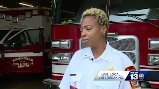 Birmingham Fire and Rescue setting up free fire alarms