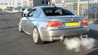 BMW M3 E92 with Custom Eisenmann Race Exhaust - Lovely Revs, Accelerations, Downshifts!