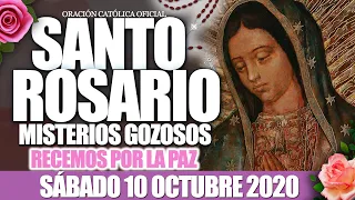 SANTO ROSARIO de Hoy Sábado 10 de Octubre de 2020|MISTERIOS GOZOSOS//VIRGEN MARÍA DE GUADALUPE