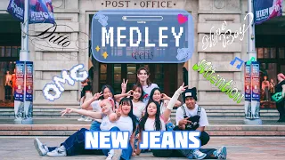 [KPOP IN PUBLIC] NEW JEANS MEDLEY ’ATTENTION, DITTO, HYPE BOY, OMG’ (WITH INTRO) - by AERIS OFFICIAL