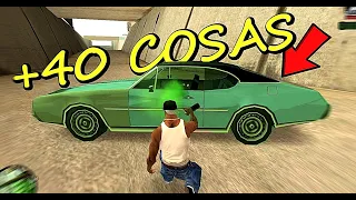 +40 COSAS QUE SEGURO HICISTE EN EL GTA SAN ANDREAS 2024 🚀