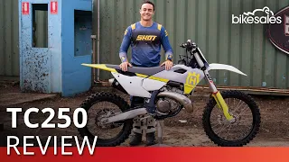 2023 Husqvarna TC250 Review: the humble two-stroke goes digital!