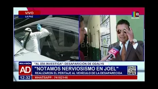 25 días sin Odalys: Llevaron a Joel a la FELCC