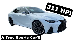 2023 Lexus IS 350 F Sport 3.5 POV Test Drive & Review