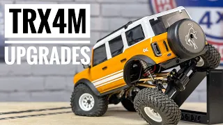 Traxxas TRX4M Upgrades - NEW NexxRacing Shocks & More!!