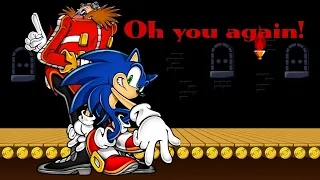 oh you again! (Oh god no! but Eggman and sonic sings it)