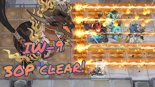 [Arknights] Dragon vs Dragon, Fire and Firewatch (IW-9 3op clear)