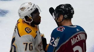 Handshakes: Predators take down Avalanche in Colorado