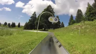 Summer Luge Ride: Le Semnoz, Haute-Savoie, France