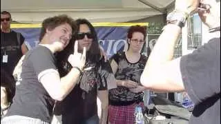 FIREWIND signing session Sweden Rock Festival 2013