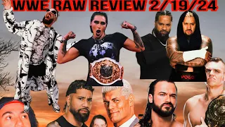 WRESTLE RECAP EPISODE 9: WWE RAW RECAP 2/19/24!! CODY TAKES A LOSS; JEY GETS SCREWED