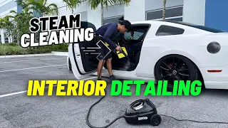 How To Steam Clean Your Cars Interior - Detailing Beyond Limits