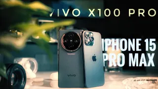 Vivo X100 Pro VS iPhone 15 Pro Max Camera Comparison | Videography