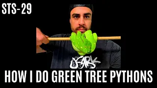 THIS IS HOW I DO MY GREEN TREE PYTHONS | CHONDROS | EXOTICS CARTAL | THE SNAKE TRAP SESSIONS