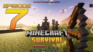 Minecraft Survival Let's Play! Episode 7 - WE ARE HERO OF THE VILLAGE!