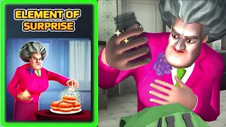 Scary Teacher 3D | miss T Element of Surprise Walkthrough (iOS Android)