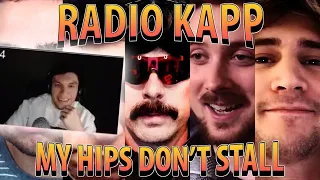 Trainwreckstv reacts to "Radio Kapp - My Hips Don't Stall (Twitch Music Video)" | with Chat