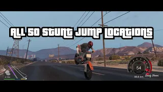 GTA 5 All Stunt Jump Locations 2021