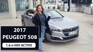 PEUGEOT 508 2017 1.6 BlueHDI ACTIVE İNCELEME - TEST SÜRÜŞÜ- ERTEMEL OTOMOTİV