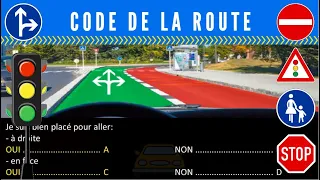2024 Nouveau examen code de la route ✅ test 7 😘 France permis #codedelaroute #france