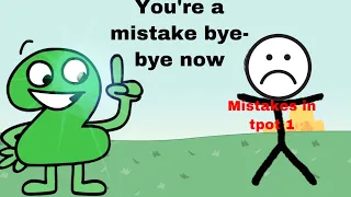 TPOT 1 mistakes #bfdi #bfb #tpot