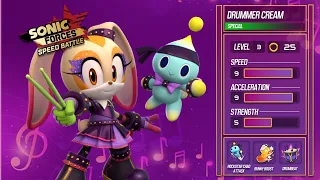 Drummer Cream | Sonic Forces : Speed Battle