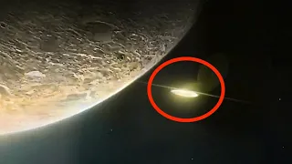 L'esercito americano rilascia le immagini della NASA di un UFO di 3.000 chilometri vicino a Saturno!