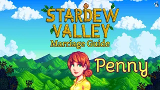 Stardew Valley Marriage Guide - Penny