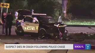 Police: Suspect driving 120 mph killed in crash during high speed chase