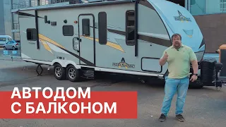 Автодом с балконом! Обзор дома на колесах Coachmen Adrenaline Toy Hauler. Прицеп для путешествий