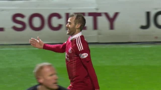 Hayes sets up McGinn to score screamer!