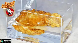 KFC Chicken 🍗 after 60 days in Epoxy Resin. What Happened??? / RESIN ART