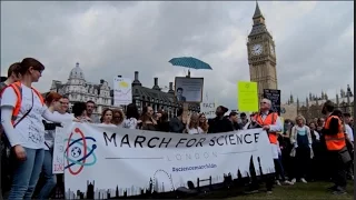 London's March for Science Targets Brexit