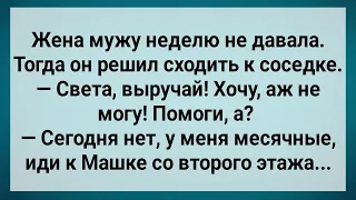 Жена Мужу Неделю Не Давала! Сборник Свежих Анекдотов! Юмор!