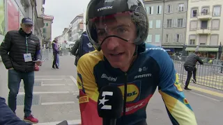 Giulio Ciccone - Interview at the finish - Prologue - Tour de Romandie 2024